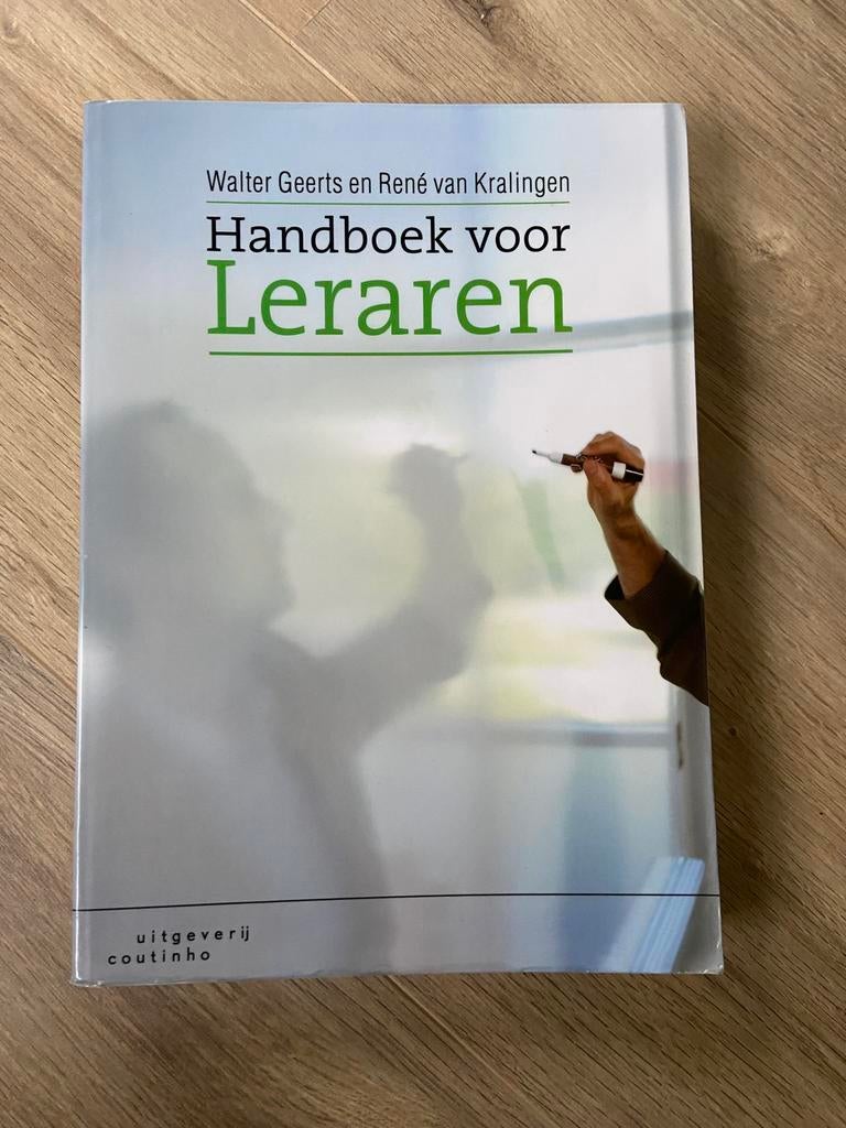 Handboek voor leraren - Geerts & van Kralingen, Ophalen of Verzenden, Alpha, Gelezen, HBO