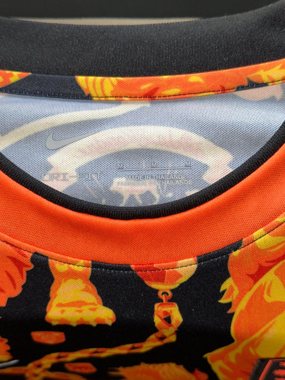 Exclusive Nike Patta KNVB Voetbalshirt Oranje Leeuw - Maat M, Ophalen, Maat 48/50 (M), Zwart, Nieuw