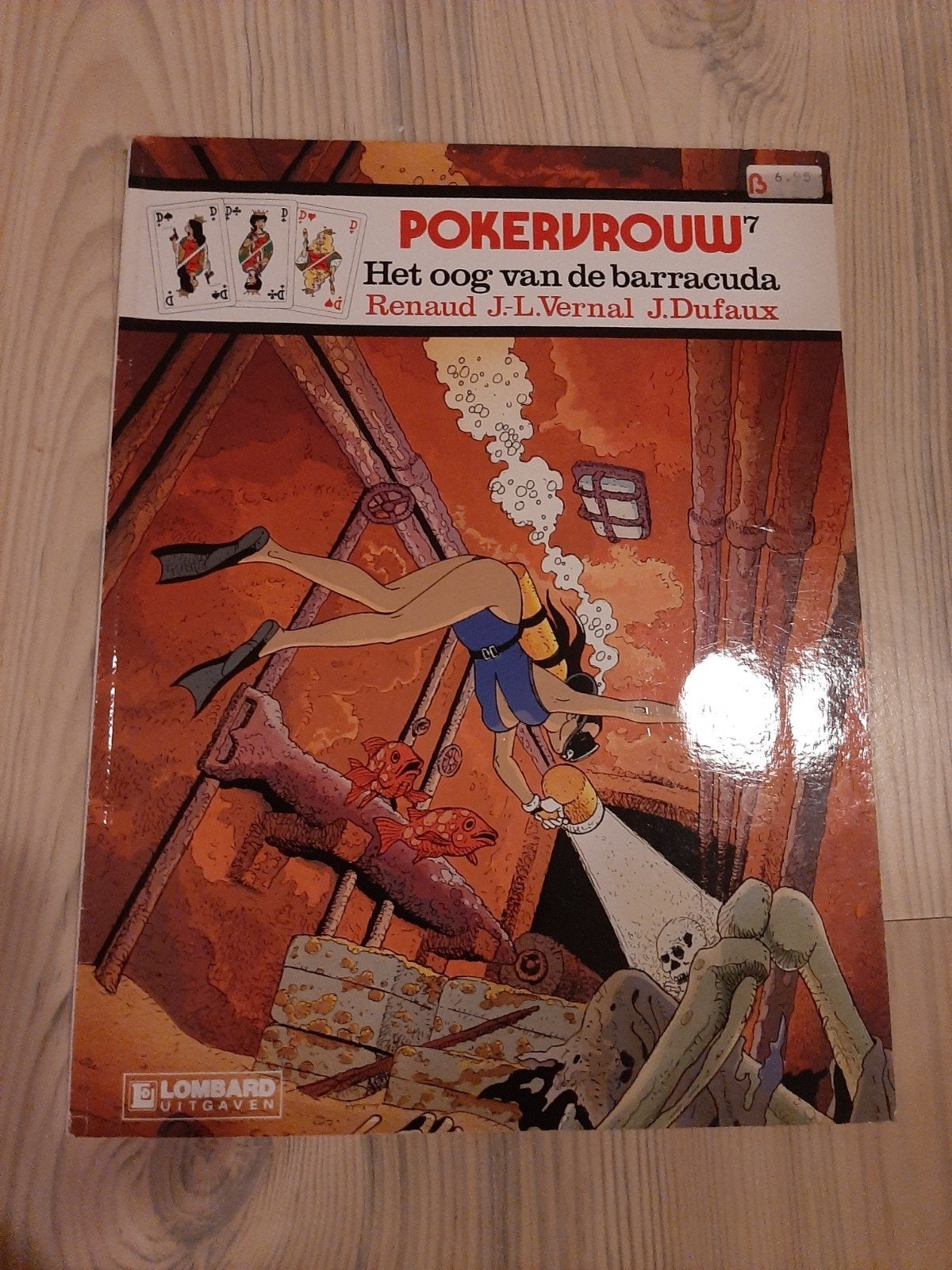 Pokervrouw 7: Het oog van de barracuda - Renaud & Vernal, Boeken, Ophalen of Verzenden