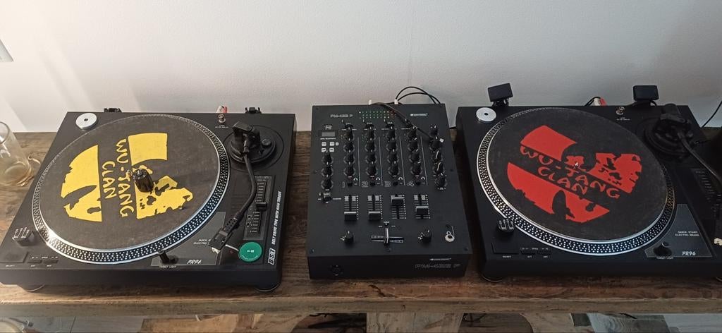DJ-set met twee draaitafels, Muziek en Instrumenten, Dj-sets en Draaitafels, Ophalen, Gebruikt, Dj-set, Overige merken