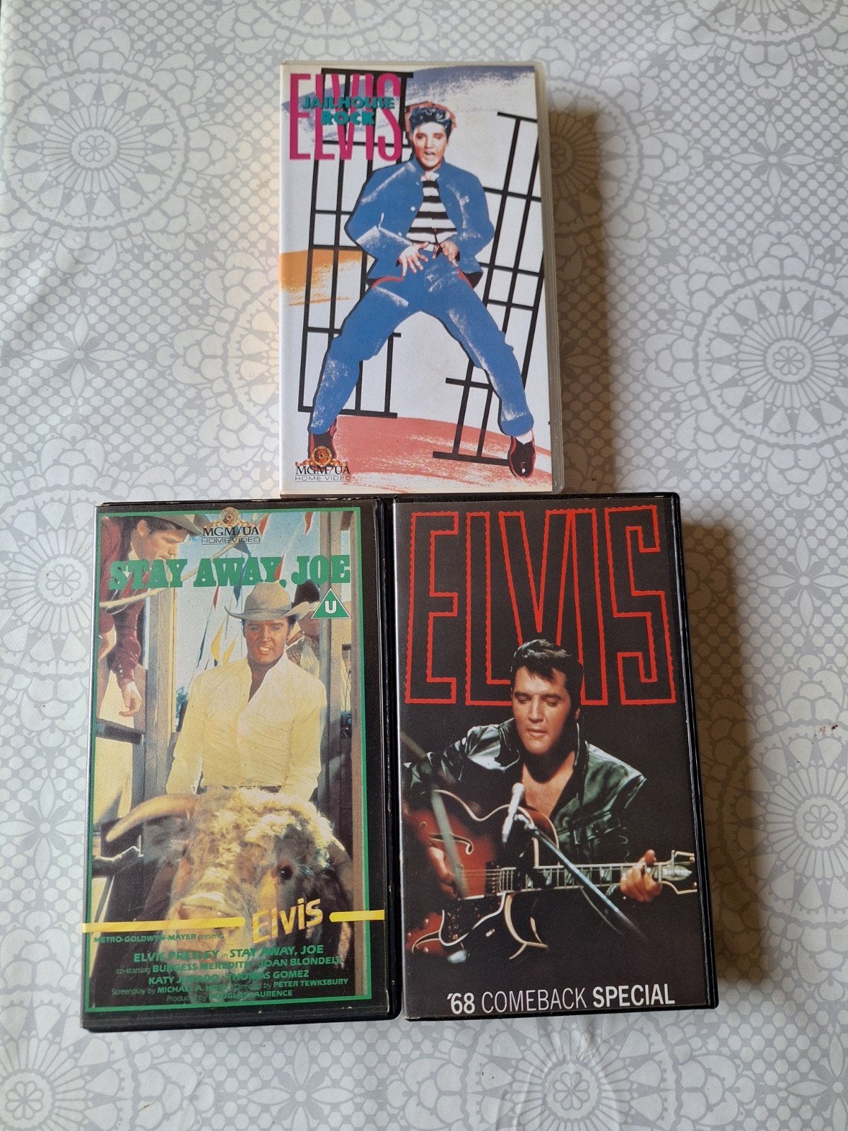 videobanden elvis presley €1.00 per stuk, Alle leeftijden, Ophalen of Verzenden, Zo goed als nieuw, Komedie