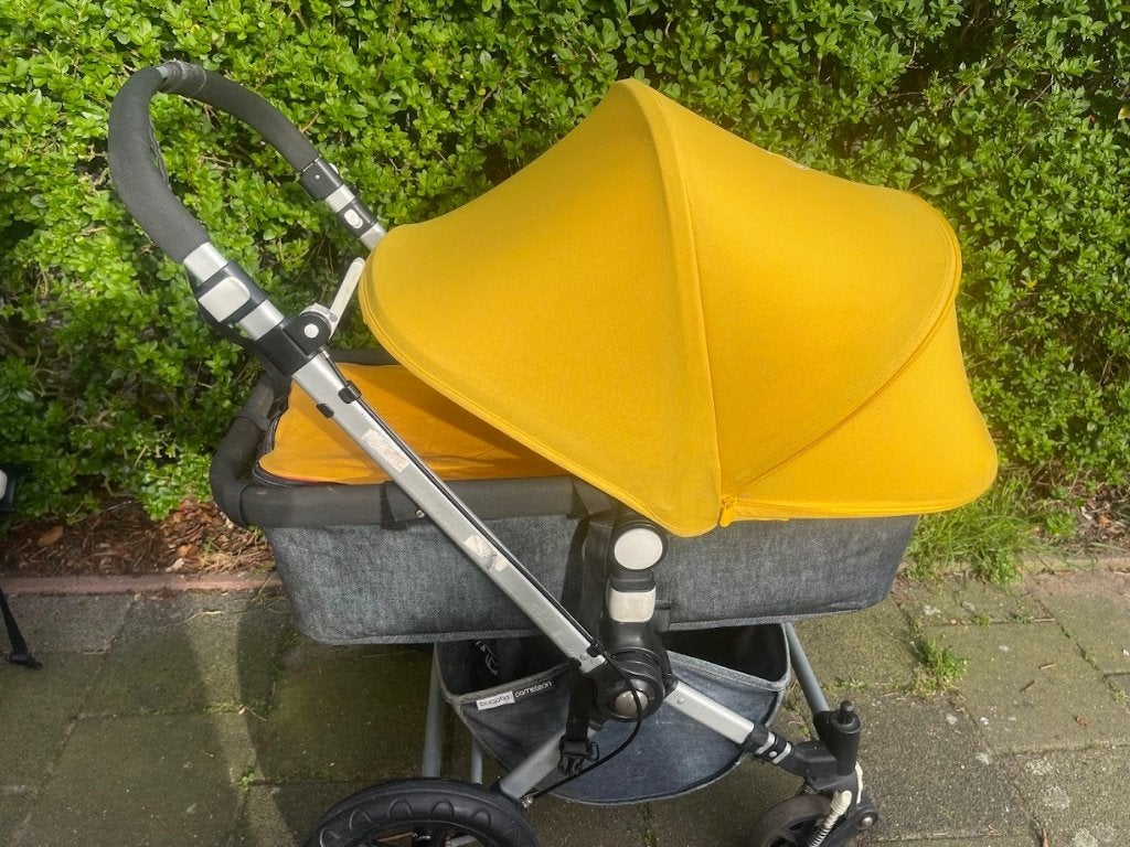 bugaboo bekleding en voetenzak, Ophalen of Verzenden, Gebruikt, Combiwagen, Bugaboo