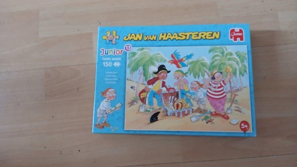 JAN VAN HAASTEREN JUNIOR PUZZELS, Ophalen of Verzenden, Minder dan 500 stukjes, Zo goed als nieuw, Legpuzzel