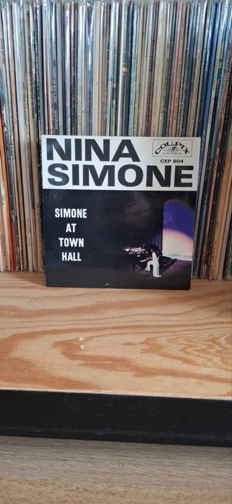 Single 7" EP Nina Simone - Simone At Town Hall 1959 COLPIX, Ophalen of Verzenden, Zo goed als nieuw, Overige formaten, Jazz