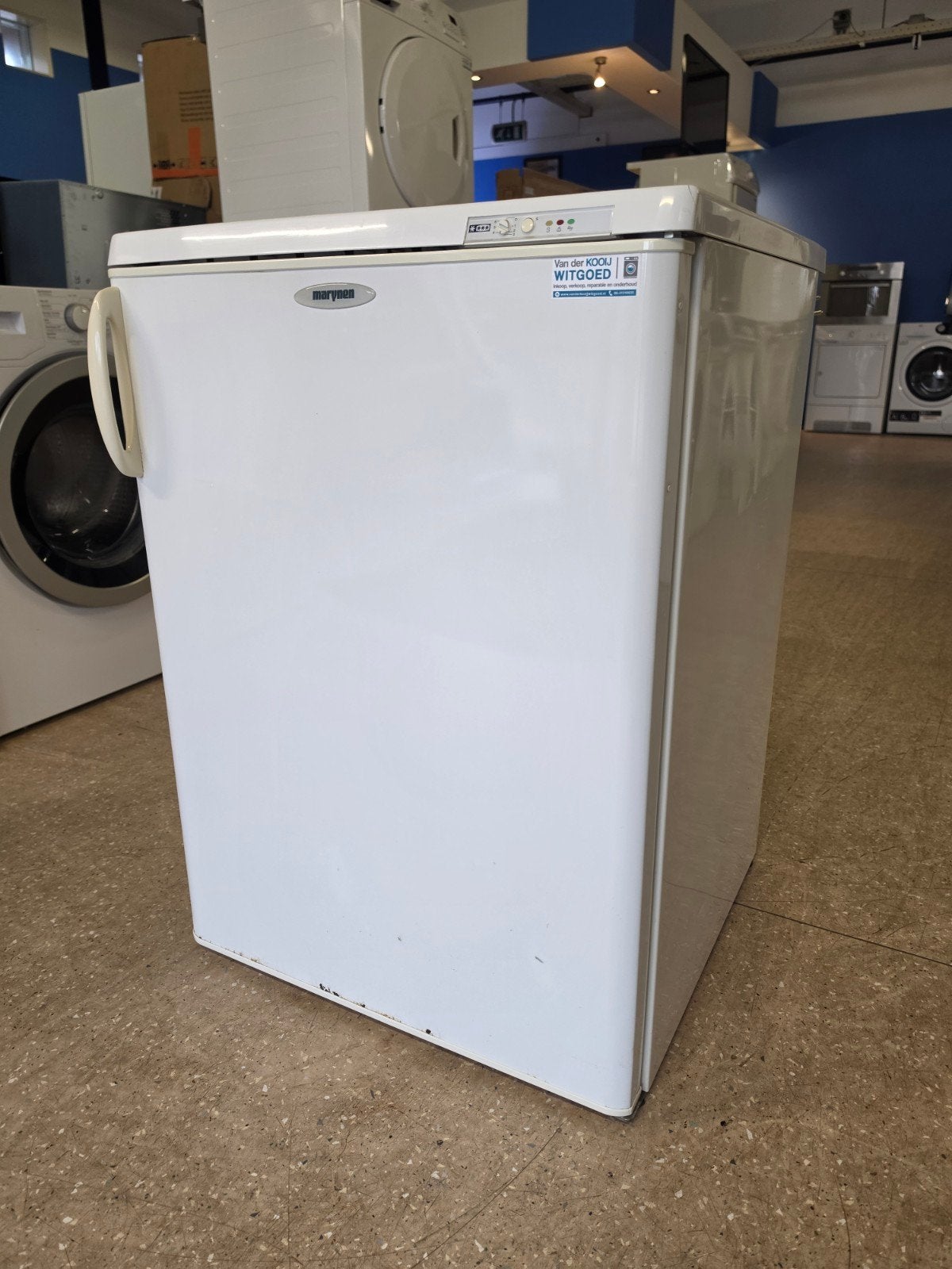 Marijnen tafelmodel vriezer | A klasse | Gratis thuis 🚚✅️, Vrieskast, Jirnsum, Gebruikt, Minder dan 85 cm