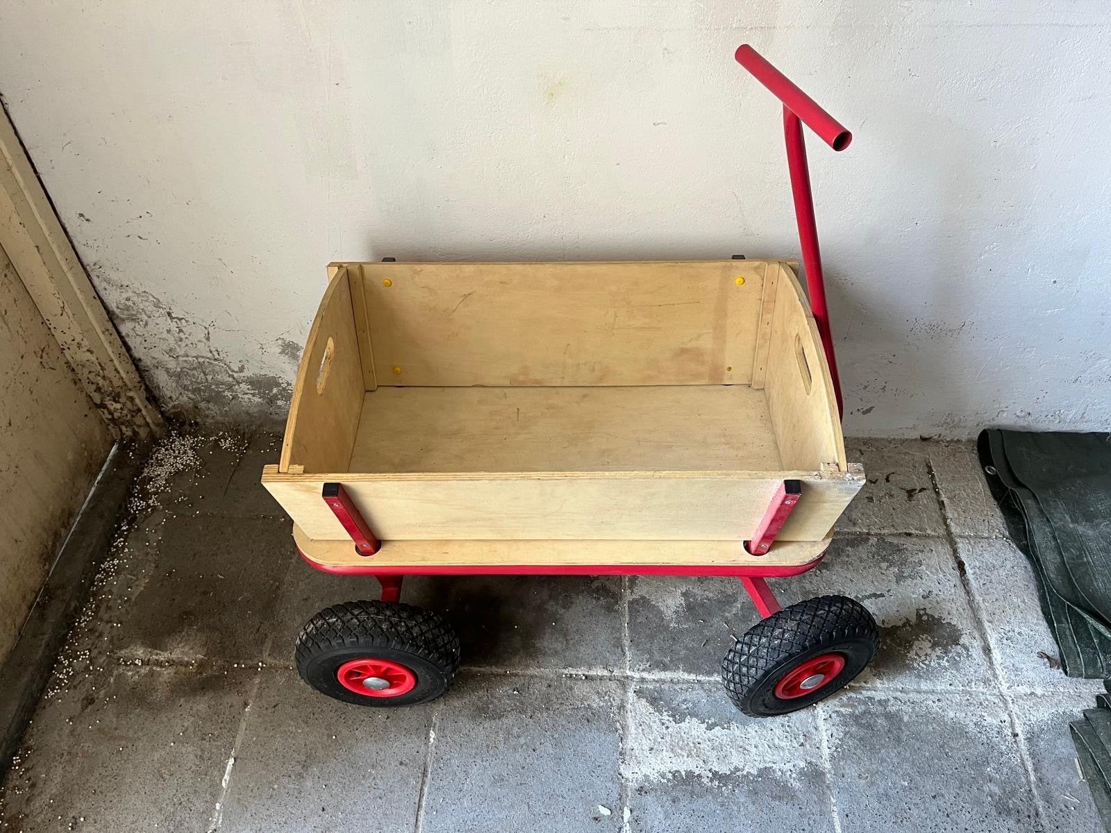 Houten bolderkar - stevig en functioneel, Ophalen, Gebruikt