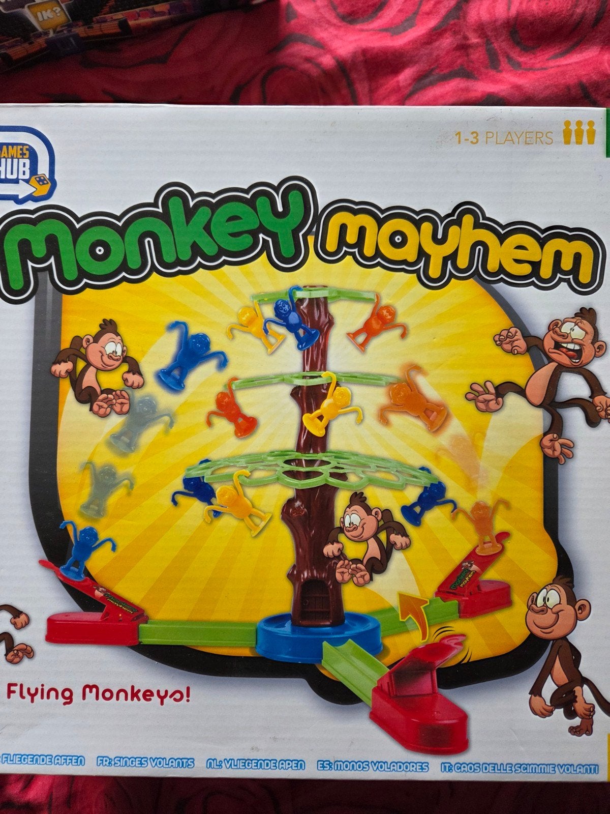 Monkey Mayhem Spel - Slingeraapjes Vangen, Ophalen