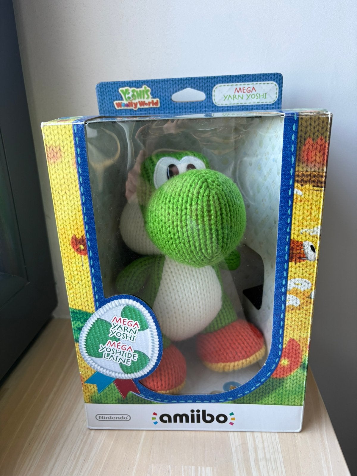 Amiibo Mega Yarn Yoshi, Ophalen of Verzenden, Nieuw