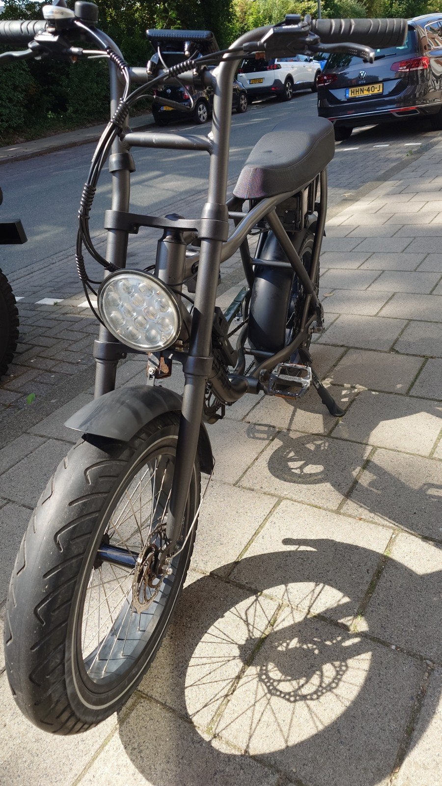 Nette Knaap fatbike Space Grey (2023) met 5565km + Abus slot, Ophalen of Verzenden, Gebruikt, Overige merken