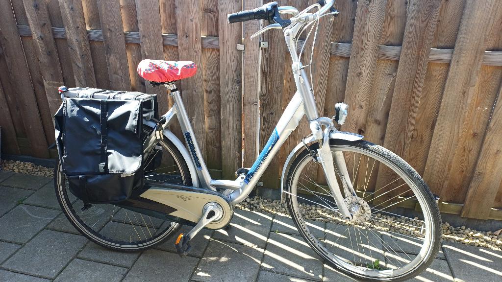 Sparta damesfiets Framehoogte 57cm 7 versnellingen, Fietsen en Brommers, Fietsen | Dames | Damesfietsen, Ophalen, Sparta, Gebruikt