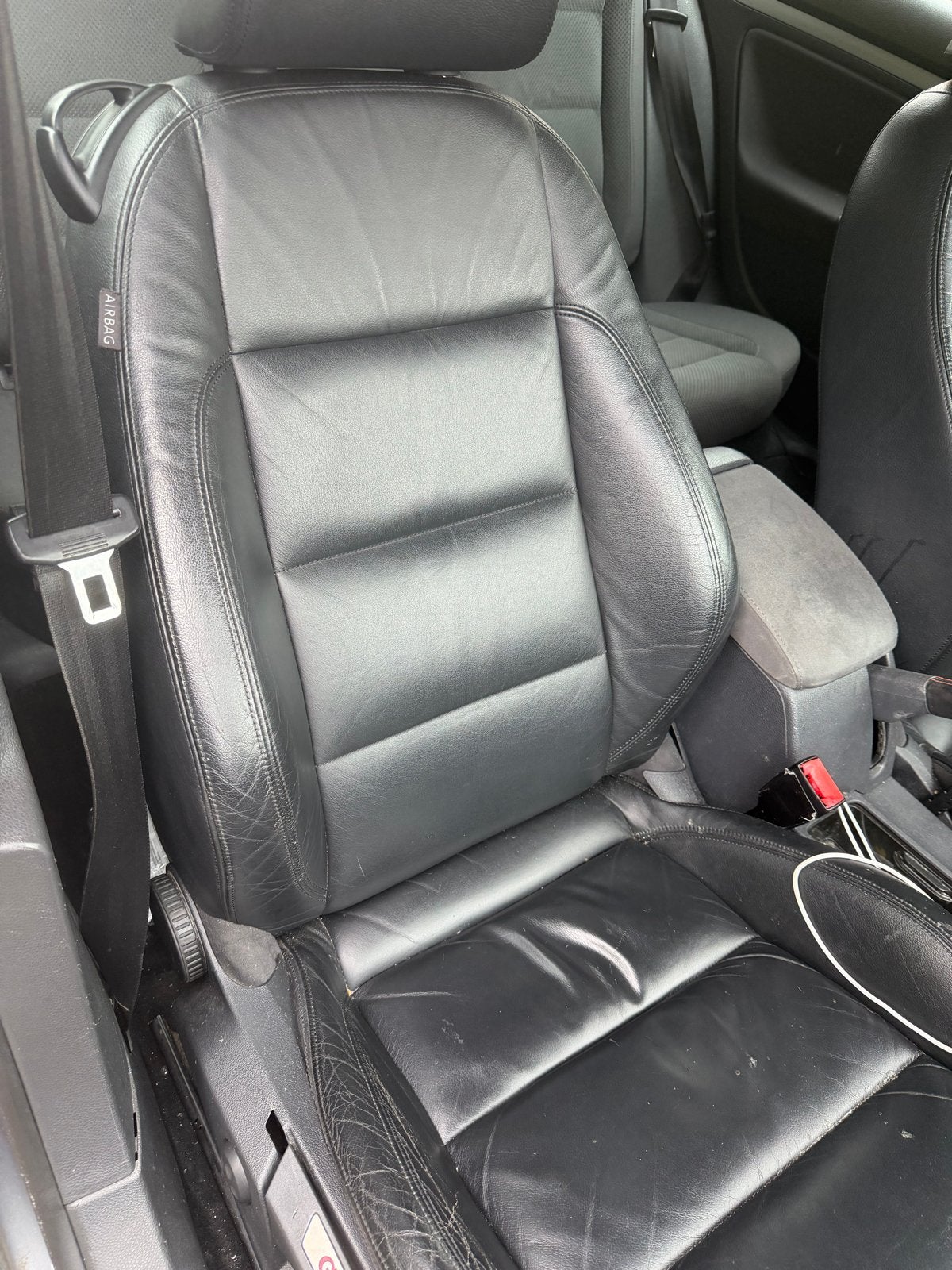 Lederen voorstoelen Volkswagen Golf 6 GTI, Auto-onderdelen, Ophalen, Gebruikt, Volkswagen