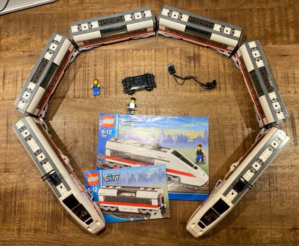 7897 Passenger Train (2006), Ophalen, Gebruikt, Lego