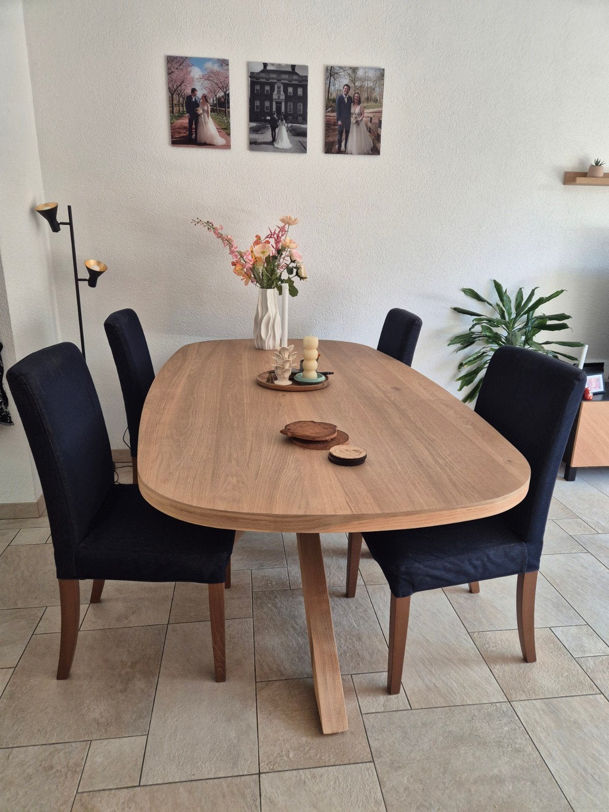 Eetkamerstoelen Edmund van Ikea, Huis en Inrichting, Complete eetkamers, Gebruikt, 4 tot 6 stoelen, Ophalen