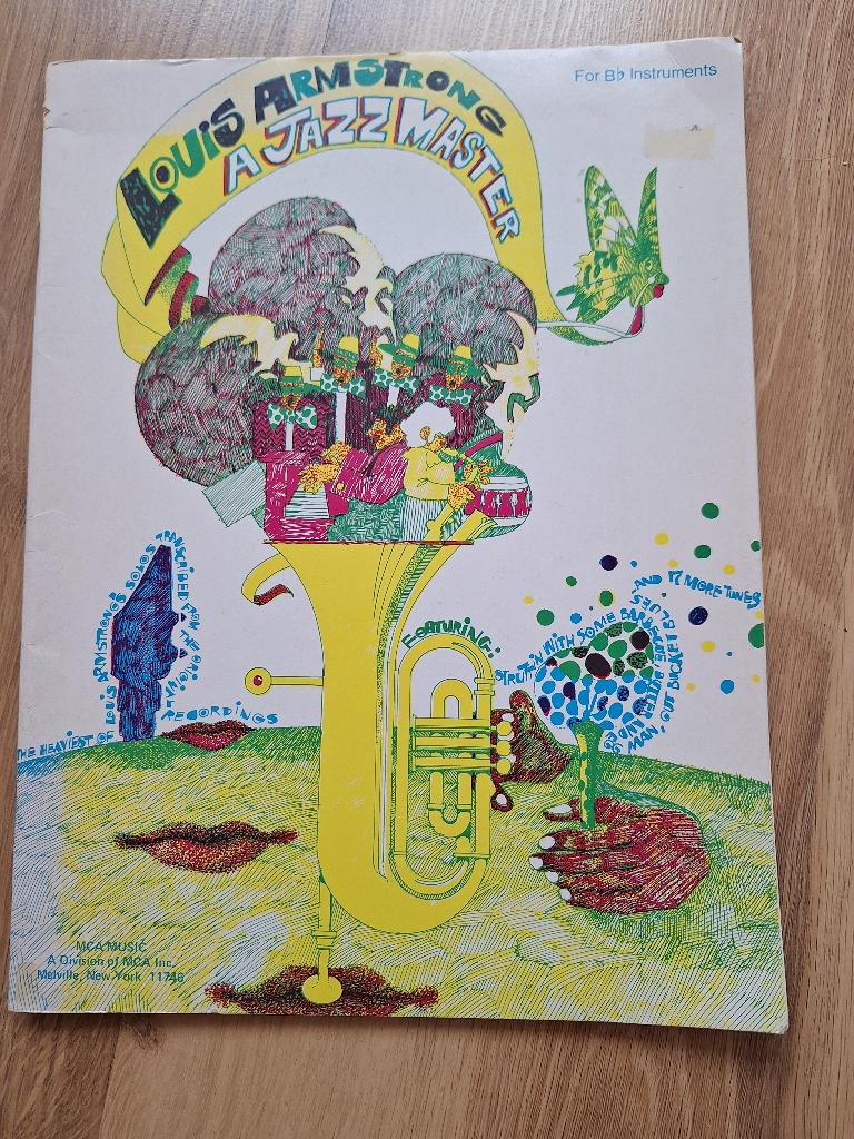 Louis Armstrong, a jazz master, Muziek en Instrumenten, Bladmuziek, Overige soorten, Ophalen of Verzenden, Zo goed als nieuw, Trompet