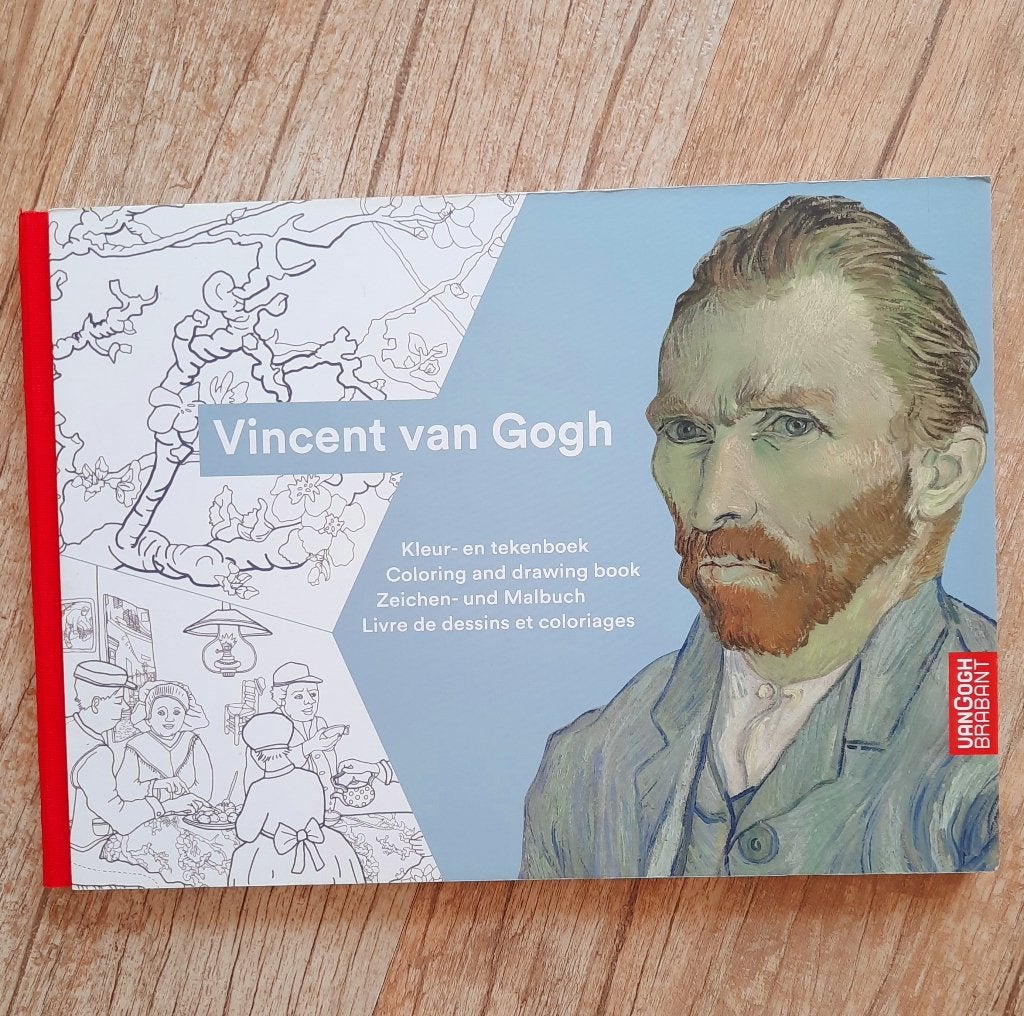 Kleurboek | Tekenboek Volwassenen Vincent van Gogh, Hobby en Vrije tijd, Tekenen, Ophalen of Verzenden, Nieuw, Boek of Gids