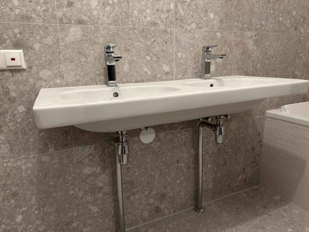 Duravit wastafel met kranen, Ophalen, Nieuw, Wastafel