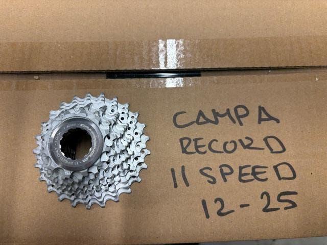 Campagnolo Record Cassette, Fietsen en Brommers, Fietsonderdelen, Campagnolo, Ophalen of Verzenden, Zo goed als nieuw, Derailleur of Ketting