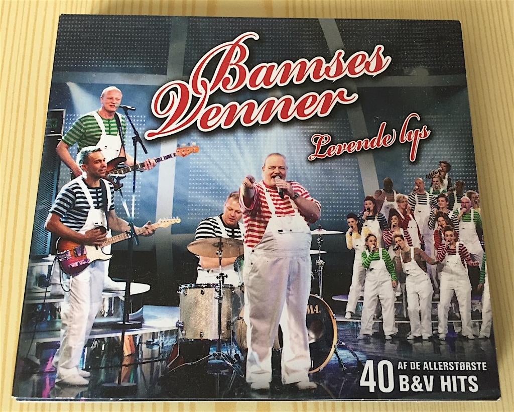 2 CD Bamses Venner - Levende Lys (Live) folk Denemarken, Ophalen, 2000 - 2009, Zo goed als nieuw