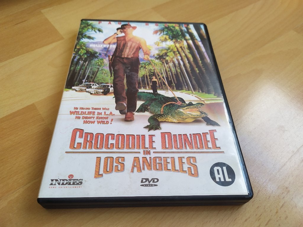 Crocodile Dundee in Los Angeles, Vanaf 6 jaar, Ophalen of Verzenden, Gebruikt, Actiekomedie