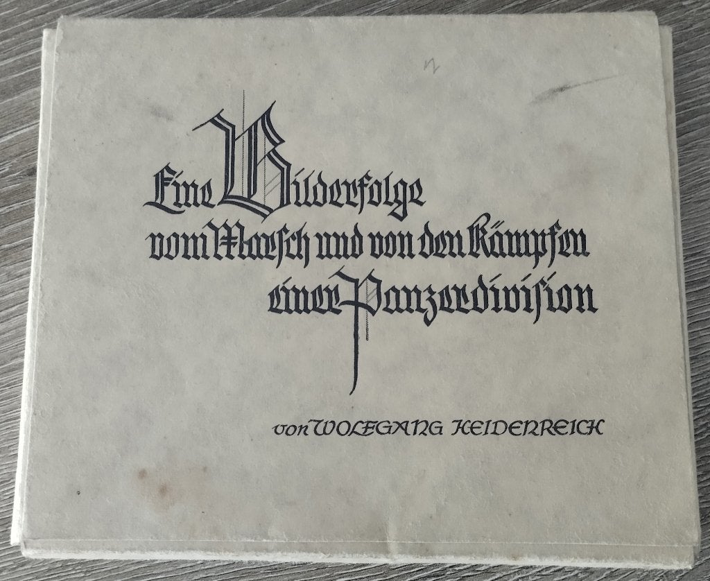 Bilderfolge einer Panzerdivision 315...( zeldzaam ! ), Verzamelen, Militaria | Tweede Wereldoorlog, Ophalen of Verzenden, Landmacht