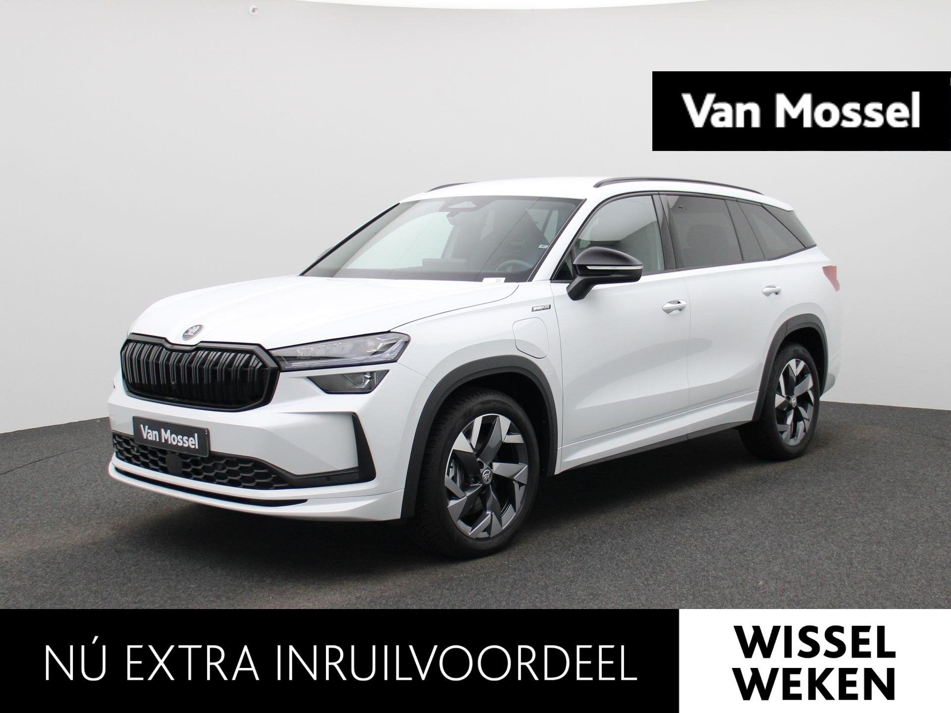 Skoda Kodiaq 1.5 TSI PHEV Sportline Business 204 PK | Automa, Auto's, 4 cilinders, Bedrijf, Verwarmde buitenspiegels, SUV of Terreinwagen