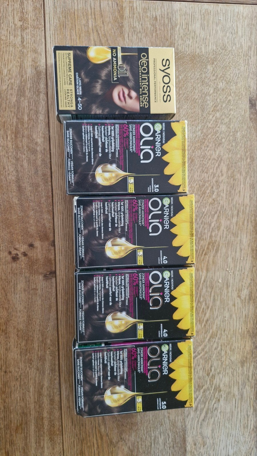 Haarkleuringen Garnier Olia & Syoss Oleo Intense, Ophalen of Verzenden