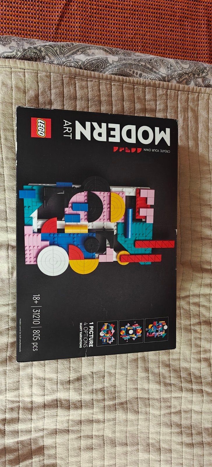 Lego Modern Art set, 1 speler, Ophalen of Verzenden, Nieuw, Vanaf 7 jaar