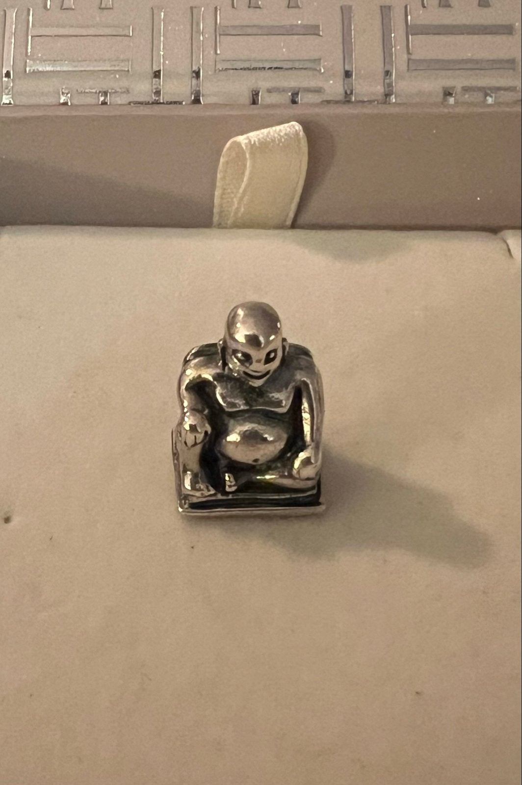 Pandora bedels zilver en glas voor armband of ketting, Sieraden, Tassen en Uiterlijk, Overige merken, Ophalen of Verzenden, Zo goed als nieuw