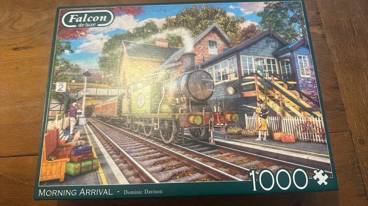 puzzel Falcon morning arrival 1000, Ophalen of Verzenden, 500 t/m 1500 stukjes, Zo goed als nieuw, Legpuzzel