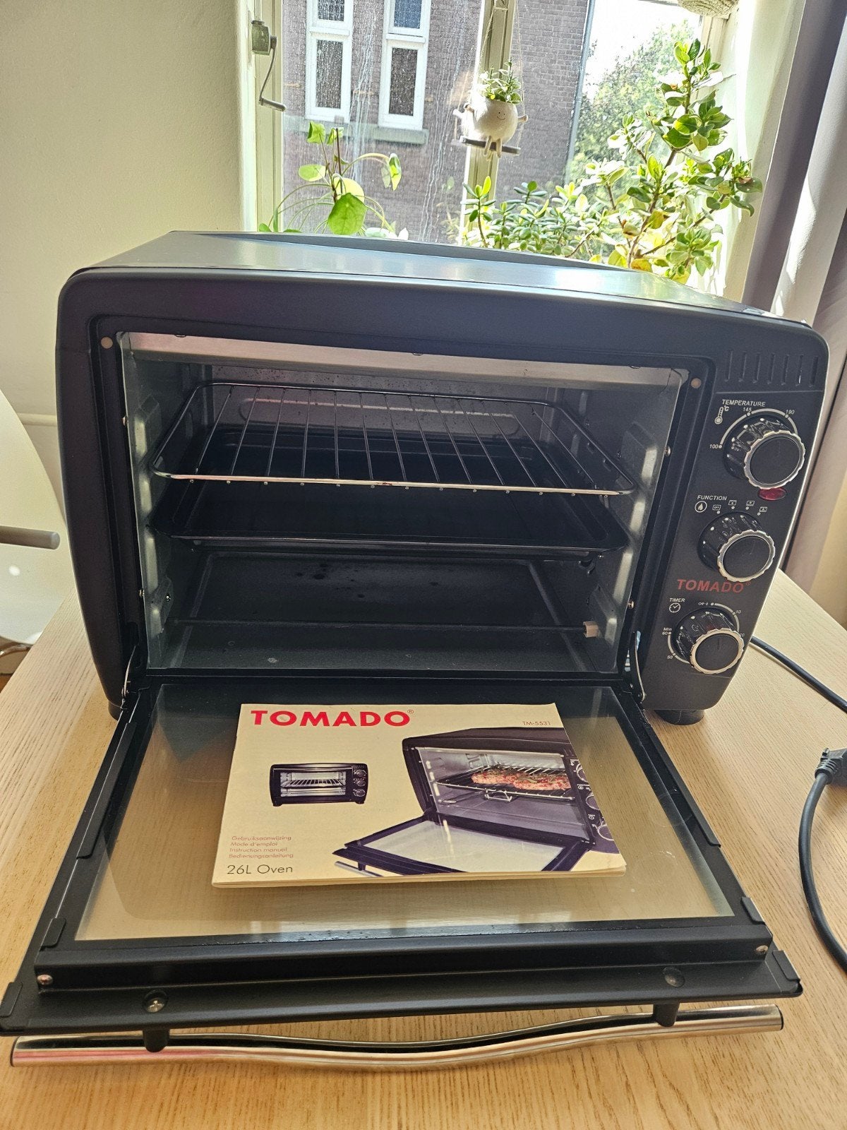Tomado oven met grill en heteluchtfunctie, Ophalen, Minder dan 45 cm, Overige merken, Hete lucht