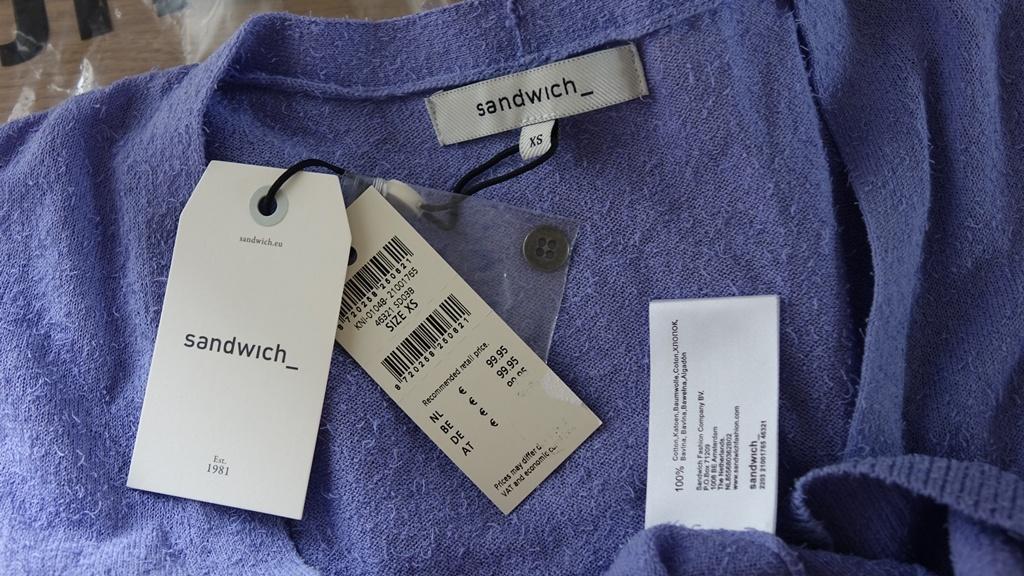 nieuw paars SANDWICH vestje, Kleding | Dames, Truien en Vesten, Verzenden, Paars, Nieuw, Maat 34 (XS) of kleiner