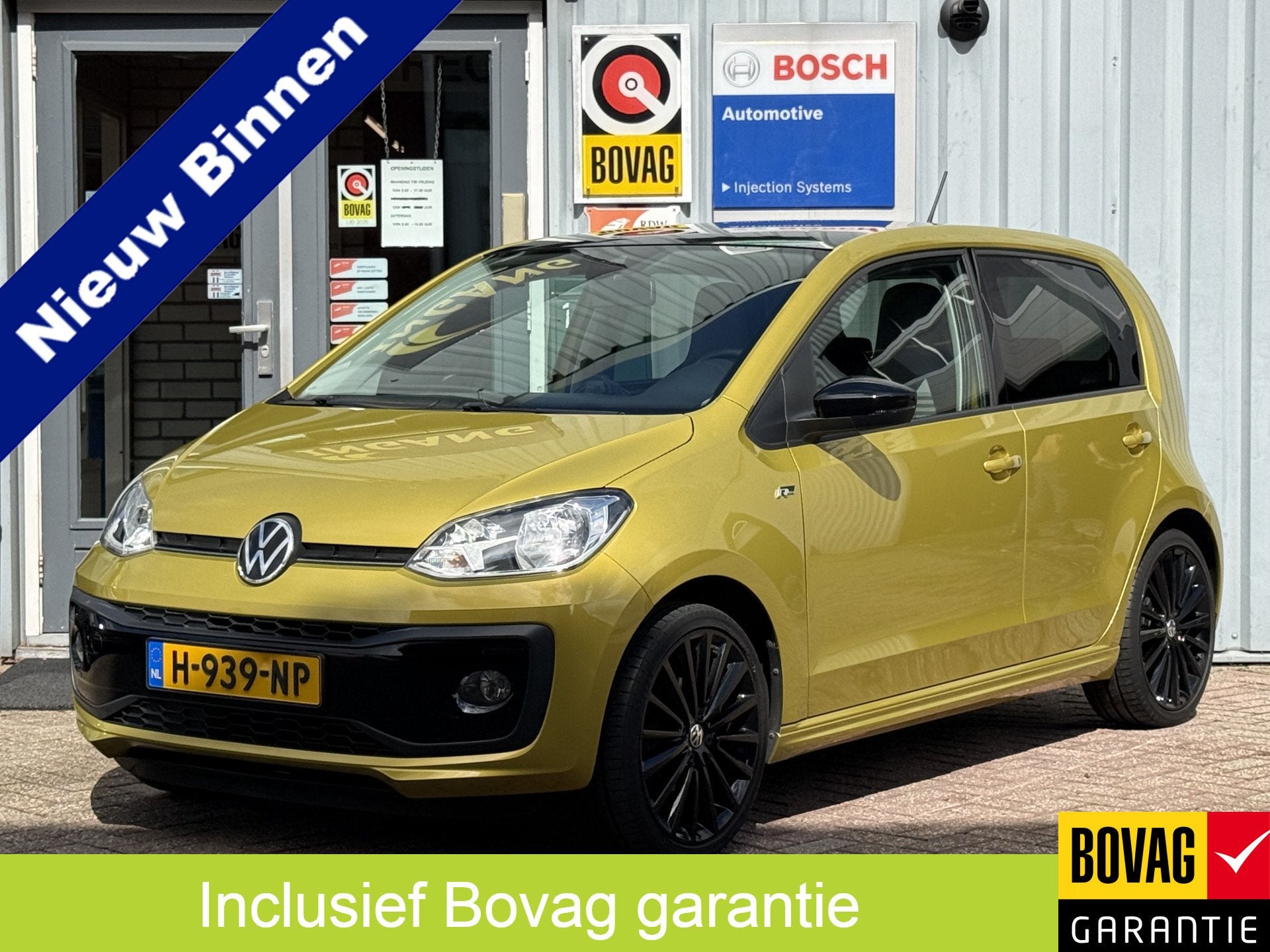 Volkswagen up! 1.0 R-Line | UNIEK! | ORIG NL | CAMERA | DAB, Voorwielaandrijving, Stof, Gebruikt, 23 km/l