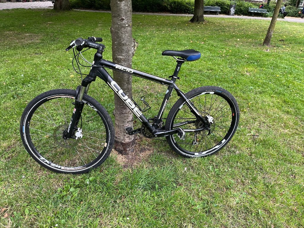 Cube mountainbike 26 inch frame 24 inch, Fietsen en Brommers, Fietsen | Mountainbikes en ATB, Gebruikt, Fully, 45 tot 49 cm, Schijfrem
