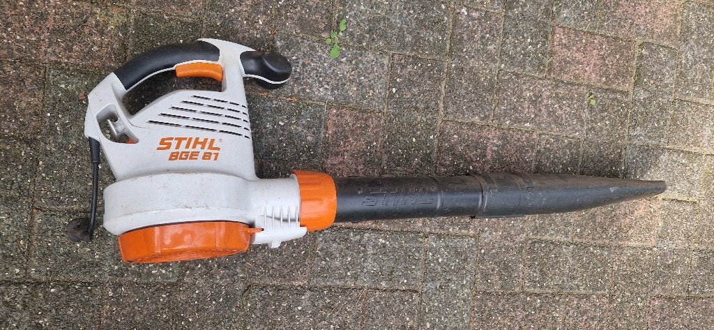 Bladblazer Stihl BGE 81, Tuin en Terras, Ophalen of Verzenden, Zo goed als nieuw, Elektrisch, Stihl