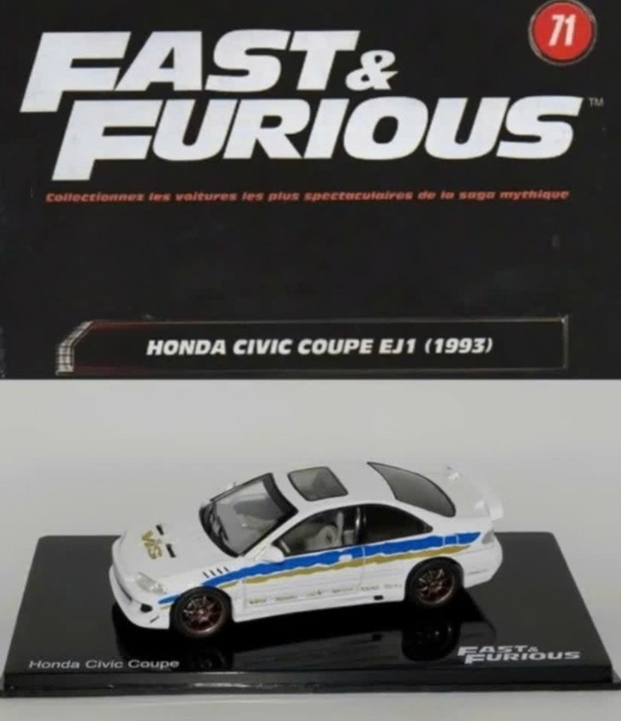 Honda Civic Coupe EJ1 1993 1/43 FAST & FURIOUS ALTAY # 71, Verzenden, Nieuw, Auto, Overige merken