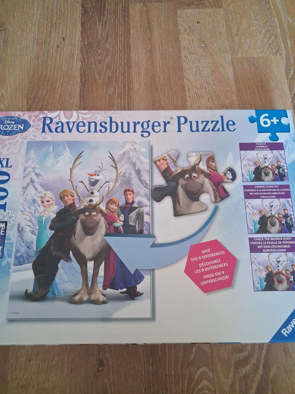 Ravensburger Disney Frozen Puzzel 6+ (XL), Ophalen of Verzenden, Meer dan 50 stukjes, Gebruikt, 6 jaar of ouder