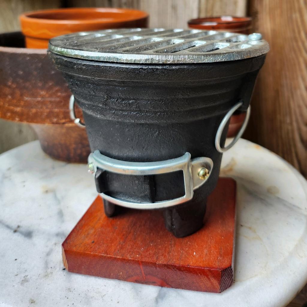 Cast Iron Mini Hibachi Grill KONRO Japan, Ophalen of Verzenden