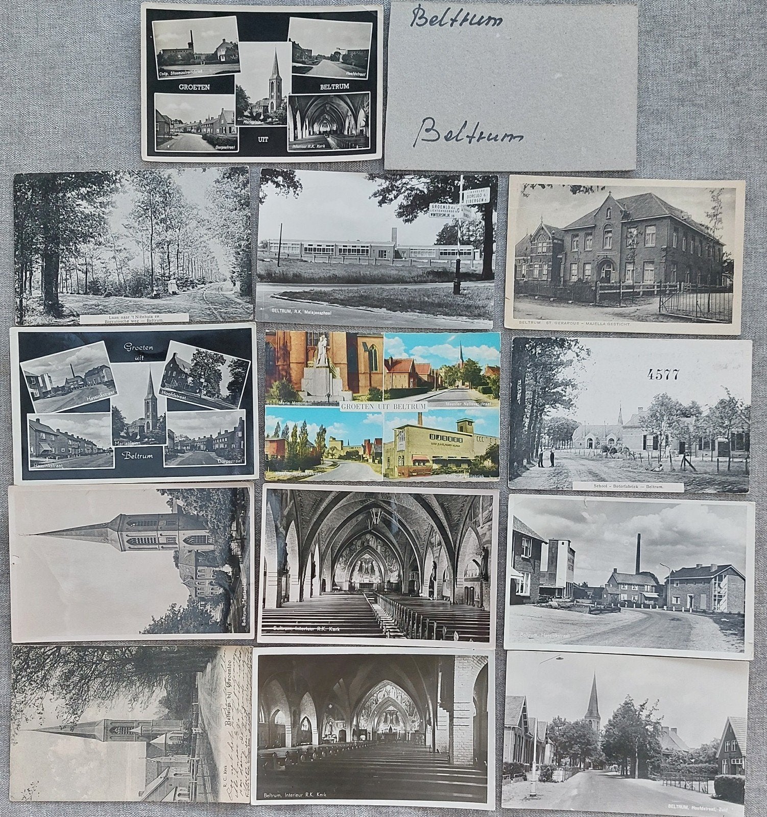 Ansichtkaarten beltrum ca 15 stuks, Verzamelen, Foto's en Prenten, Ophalen of Verzenden, Voor 1940, Overige onderwerpen