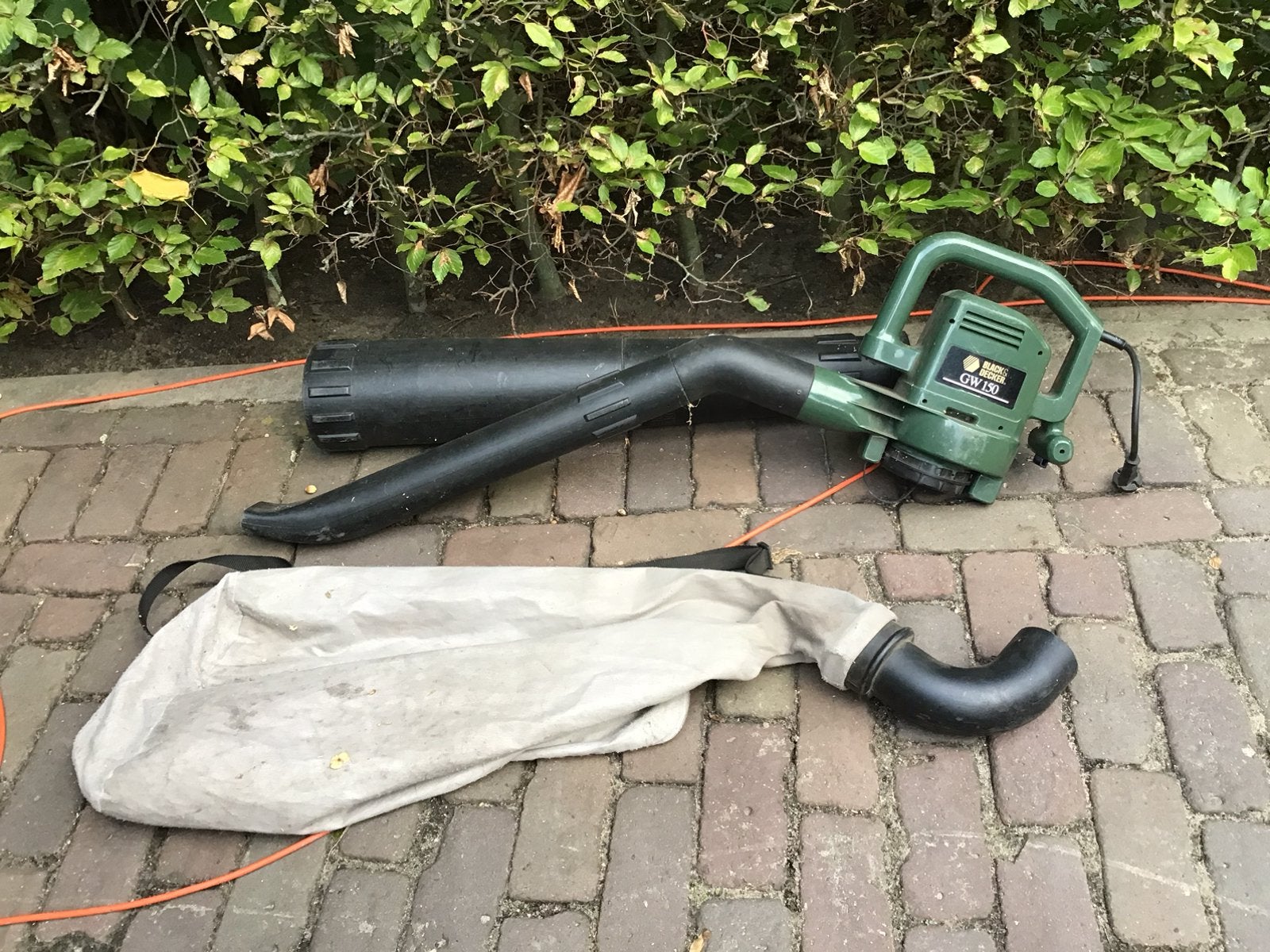Black en decker gw150 bladblazer /zuiger compleet en werkend, Ophalen, Gebruikt, Elektrisch