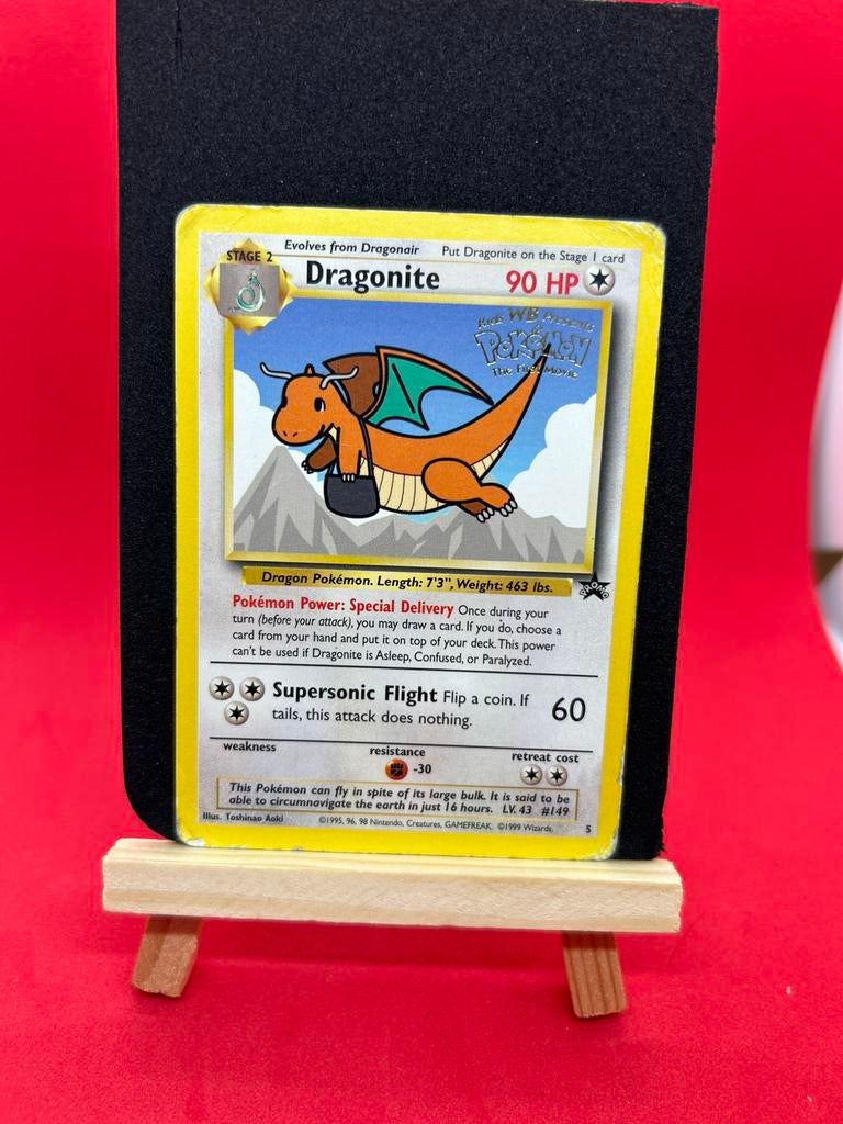 Dragonite Black Star Promo #5 – WB Movie Stamped – LP – 1999, Ophalen of Verzenden