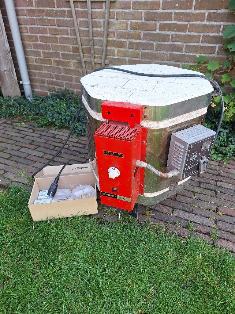 Keramiekoventje, Ophalen, Gebruikt