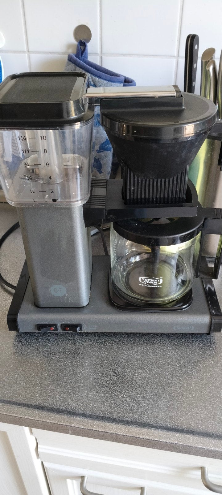 Douwe Egberts moccamaster, Witgoed en Apparatuur, Ophalen of Verzenden, Zo goed als nieuw, Koffiemachine