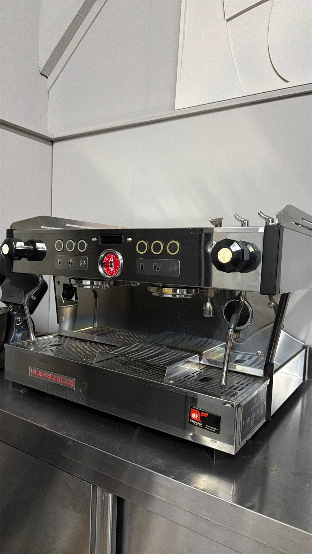 La Marzocco Linea Classic 2-groeps Espressomachine, Witgoed en Apparatuur, Koffiezetapparaten, Stoompijpje, Gebruikt, Espresso apparaat