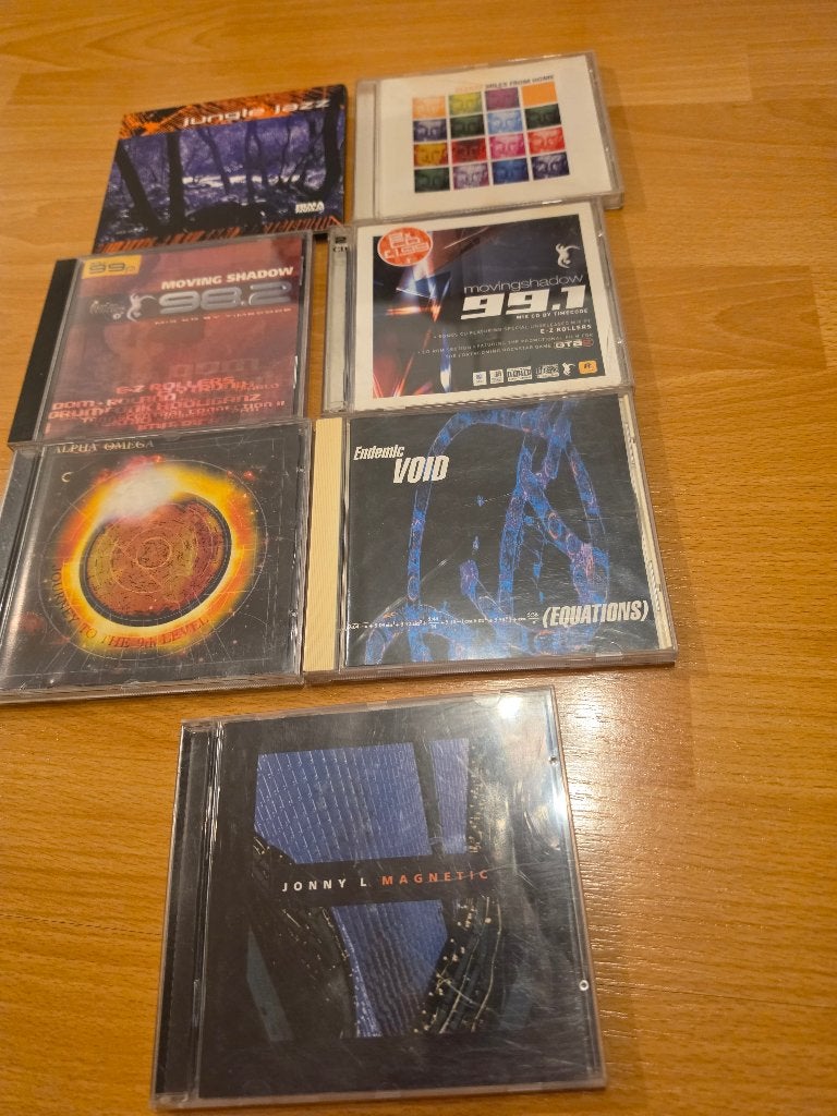 7 Drum and bass 90s cds €30, Cd's en Dvd's, Ophalen of Verzenden, Gebruikt, Drum and bass
