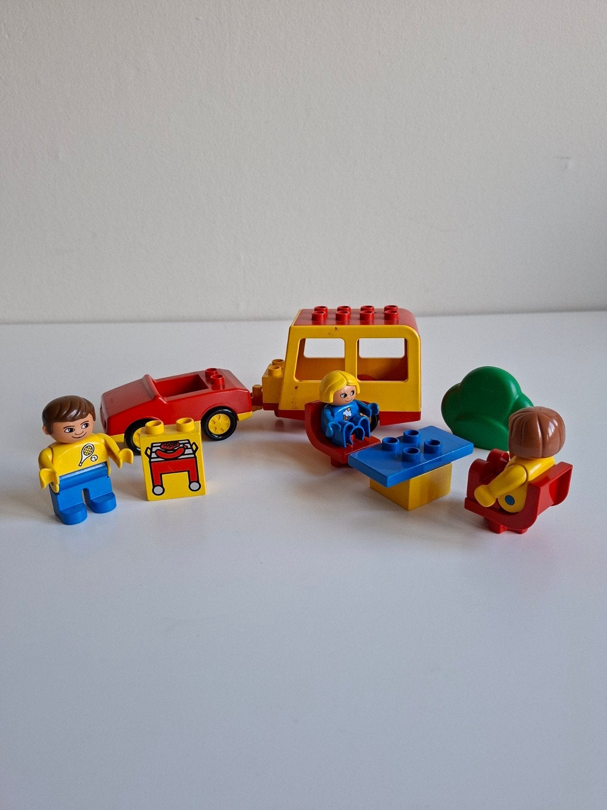 Vintage Lego Duplo Campingset 2630, Kinderen en Baby's, Overige thema's, Compleet, Ophalen of Verzenden, Zo goed als nieuw