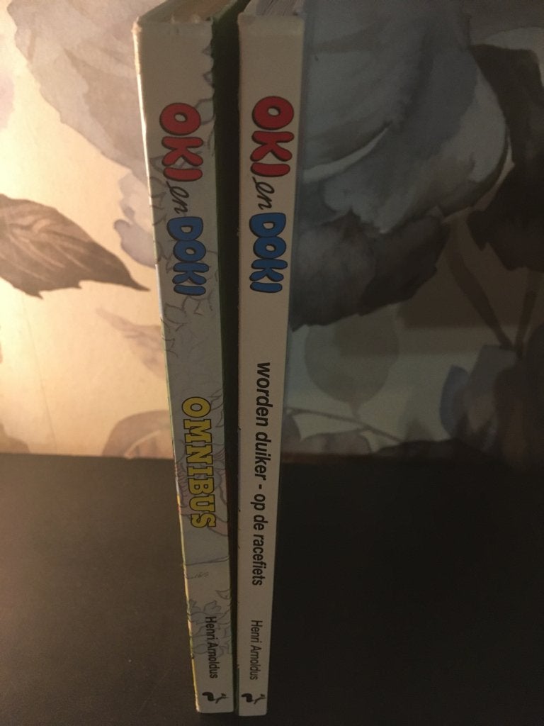 Twee omnibussen van de serie 'Oki en Doki', Gelezen, Fictie algemeen, Henri Arnoldus, Ophalen of Verzenden