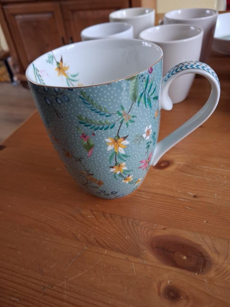 Mooie grote mok van  Pip Studio., Ophalen of Verzenden, Nieuw, Porselein, Kop en/of schotel