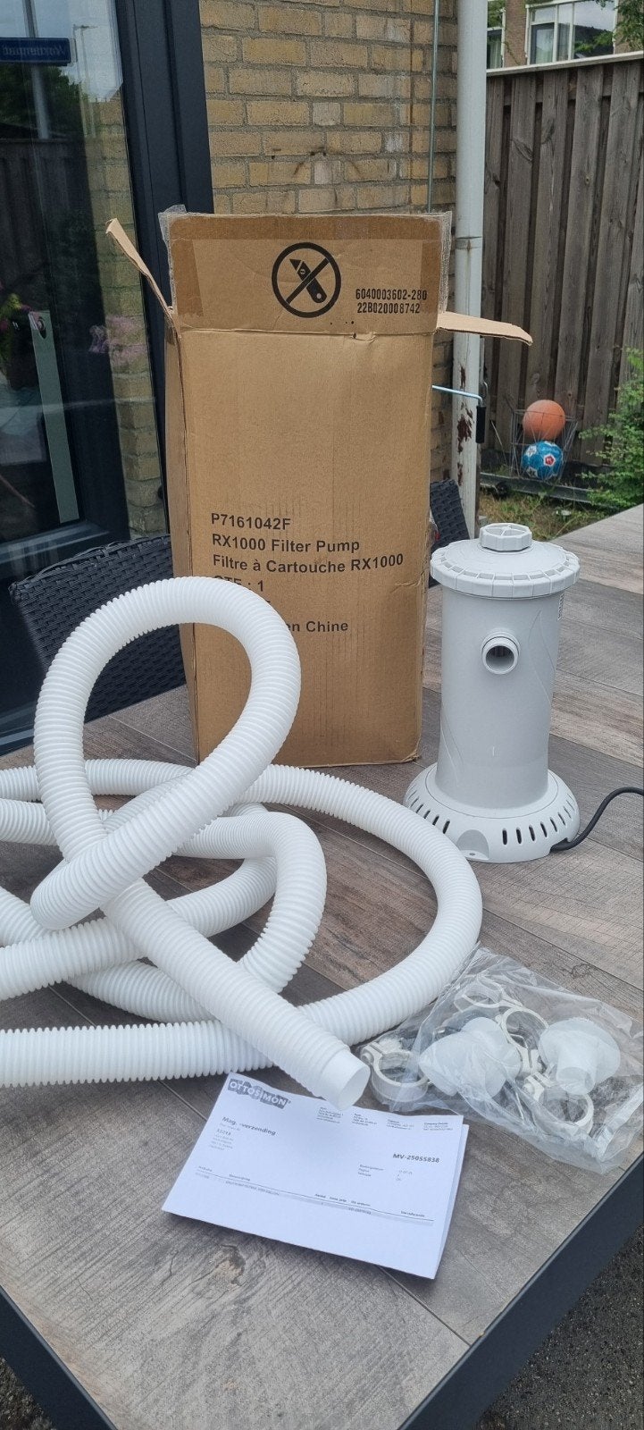 RX1000 Filterpomp voor Zwembad - Nieuw in Doos, Ophalen of Verzenden, Nieuw, Zwembadpomp