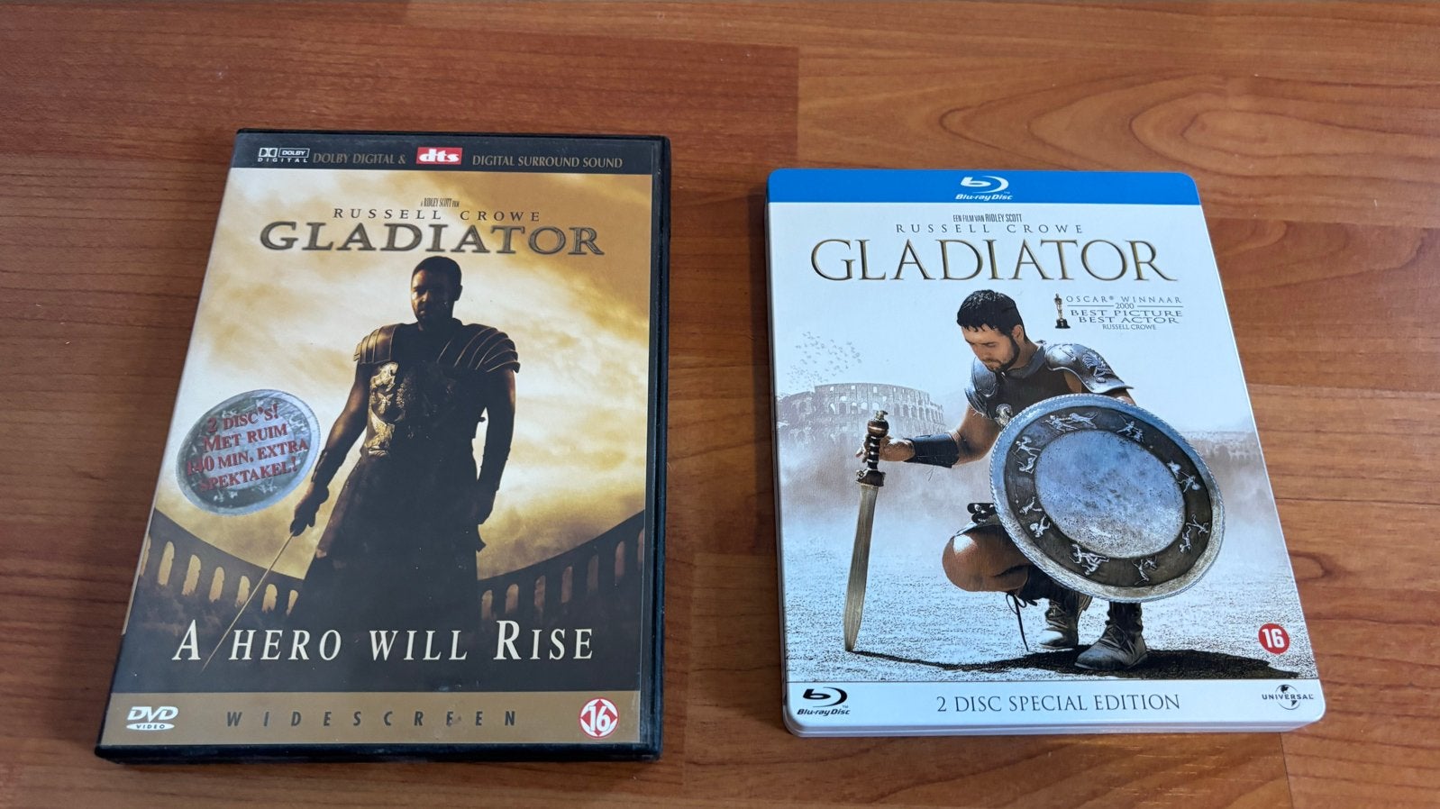 Gladiator DVD & Blu-ray Special Edition (2 Discs), Vanaf 16 jaar, Nederlands, Ophalen of Verzenden, Historisch
