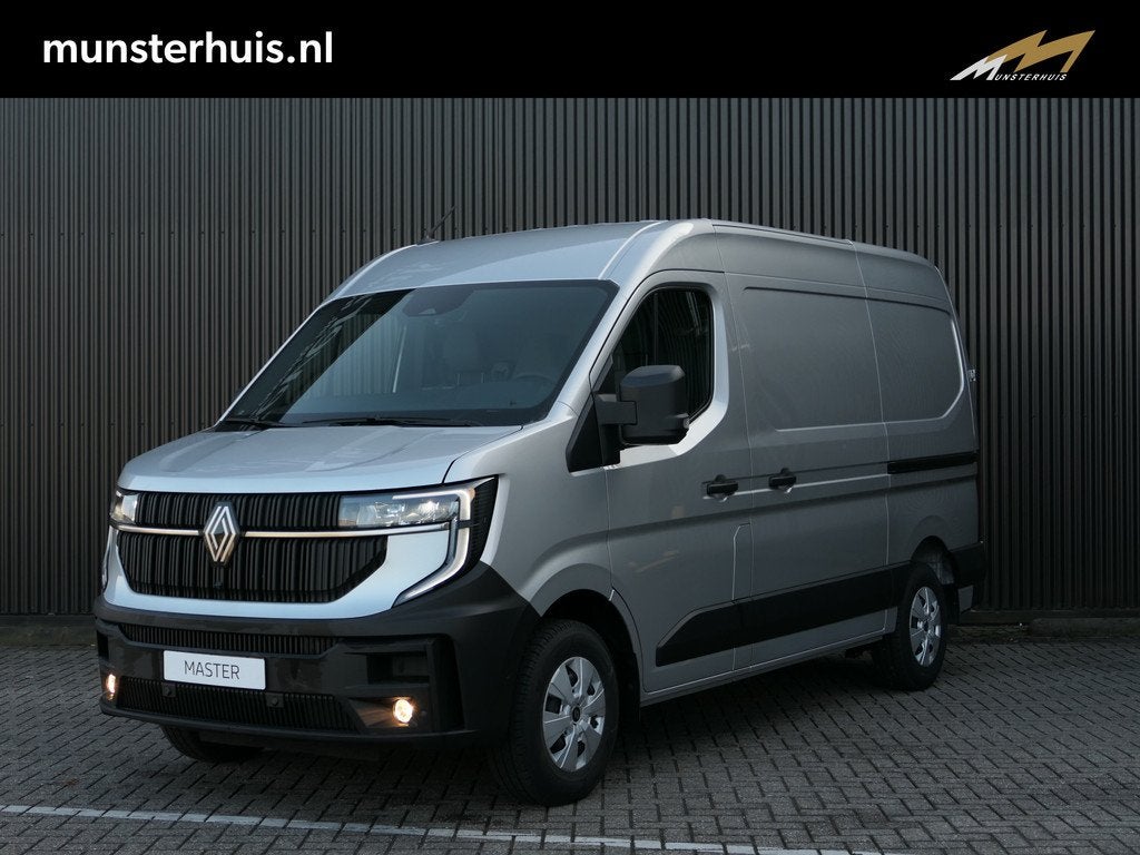 Renault Master T35 2.0 dCi 170 L2H2 Extra - NIEUW! - Zilver!, Auto's, Bestelauto's, Bedrijf, Te koop, ABS, Achteruitrijcamera